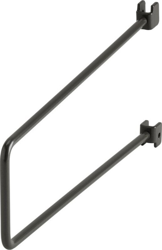 Bilde av ELFA BOKSTØTTE FOR SKINNE 250X75MM GRAPHITE