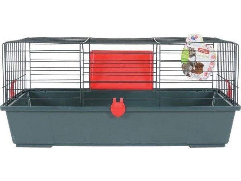 CLASSIC cage 80 cm, color: gray/red