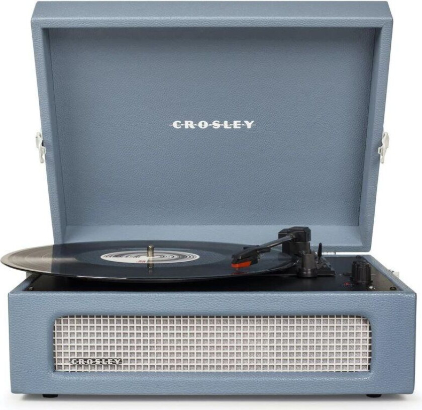 Crosley Voyager Turntable To-veis Bluetooth - Washed Blue