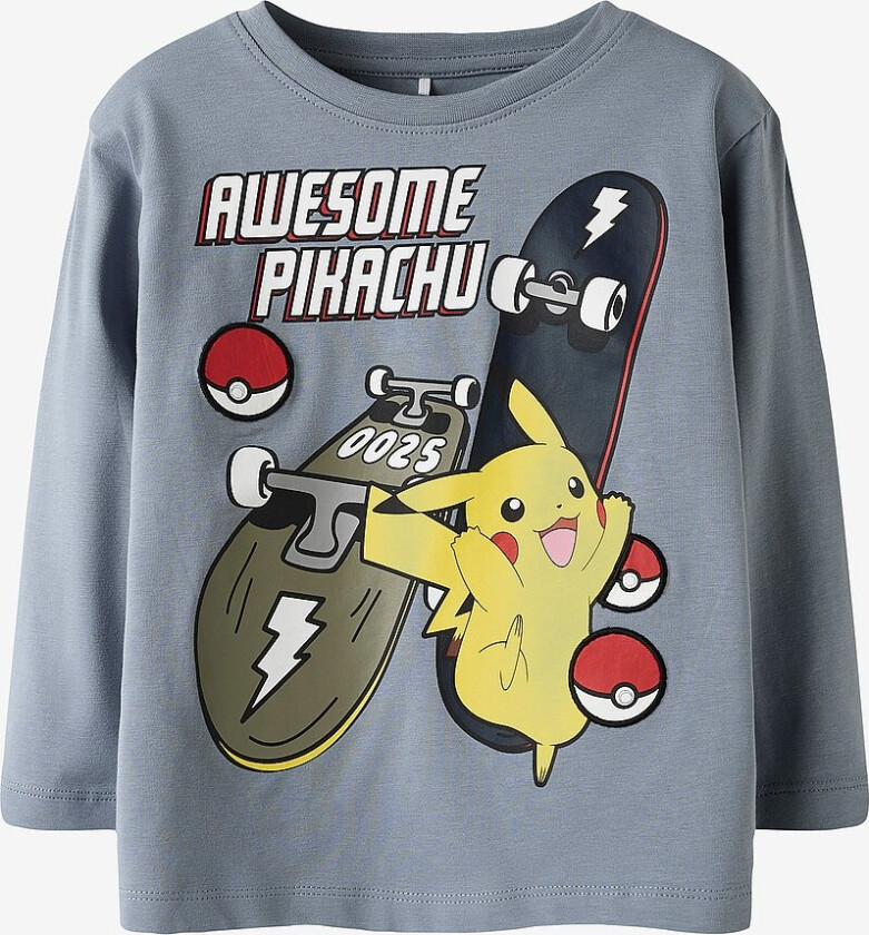 T-skjorte nmmStern Pokemon LS Sky - Blå