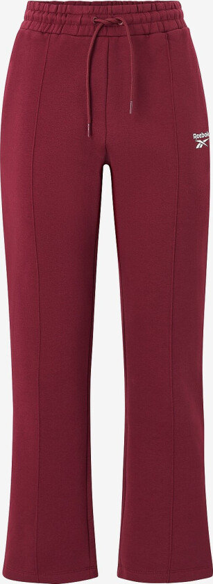 Sweatpants Brielle Pintuck Open Hem - Rød