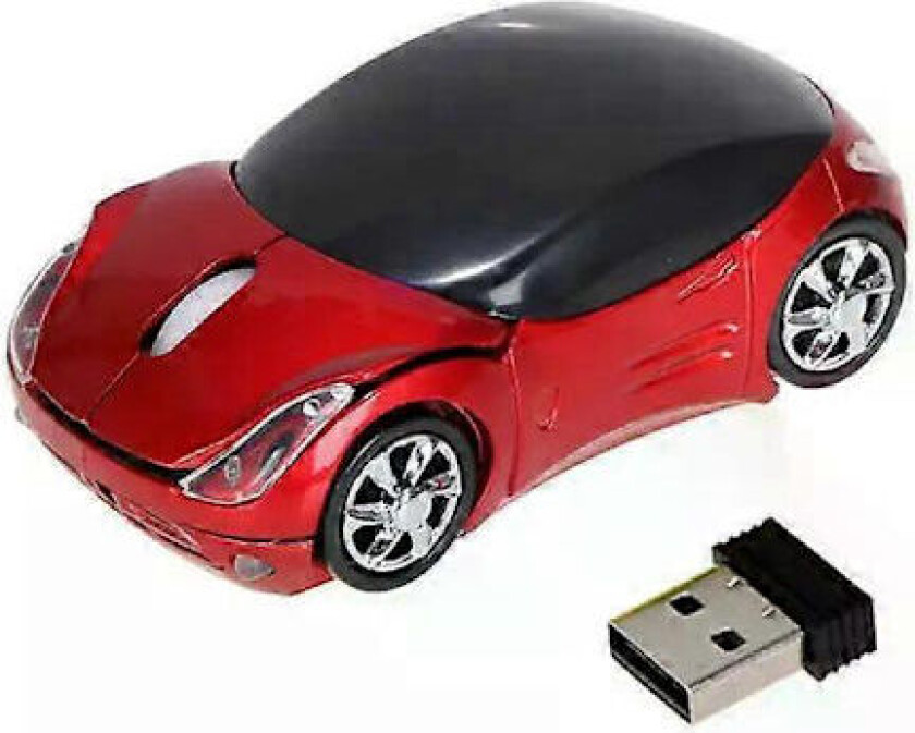 Trådløs Mus Batteri Mus Trådløs Datamus 2.4G Kontor Gaming Mus 3 Taster Søt Bil Interessant Mus For Laptop PC
