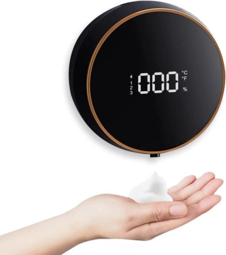 IC Veggmontert Automatisk Skum Såpedispenser 300ml, Påfyllbar