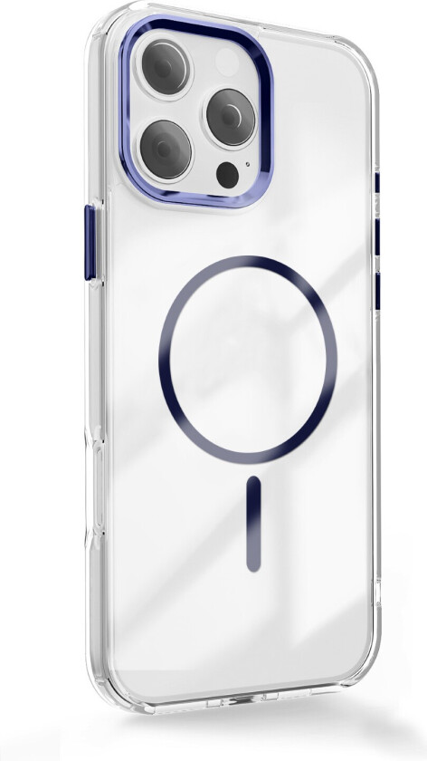 Clear Thin Mag Cover til iPhone 17 Air - Blå