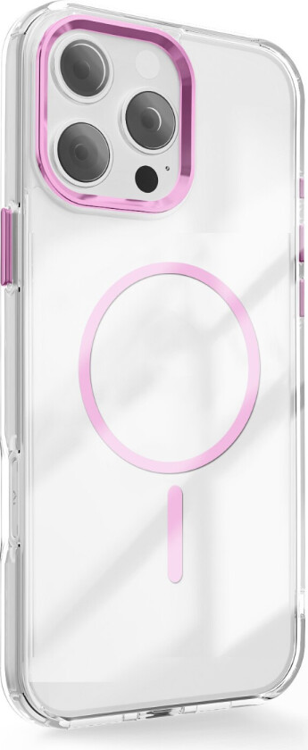 Clear Thin Mag Cover til iPhone 17 Air - Pink