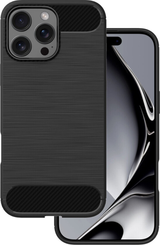 Simple Black Cover til iPhone 17 Air - Sort