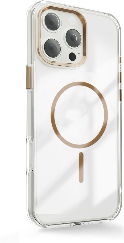 Clear Thin Mag Cover til iPhone 17 Air - Gull