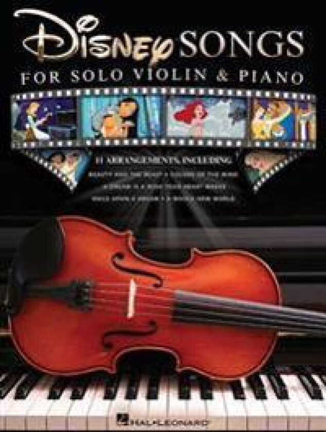 Disney Songs for Solo Violin & Piano