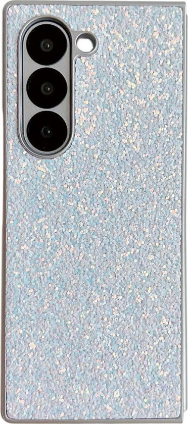 Samsung Galaxy Z Fold7 Glitter Deksel - Sølv