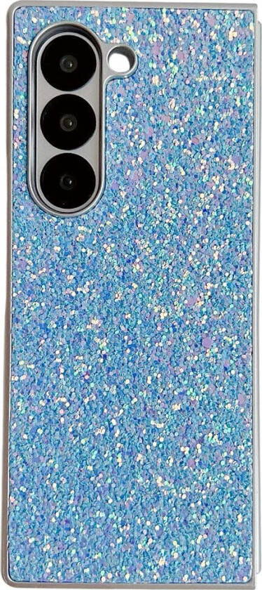 Samsung Galaxy Z Fold7 Glitter Deksel - Blå