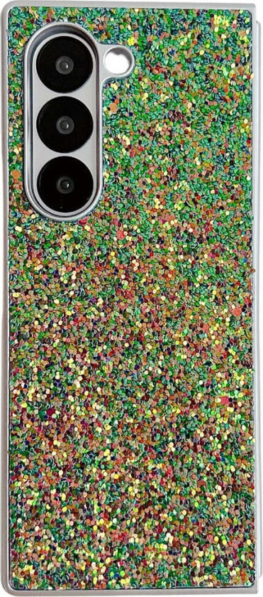 Samsung Galaxy Z Fold7 Glitter Deksel - Grønn