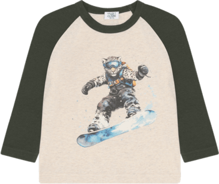 Anton Snowleopard Genser Wheat Melange