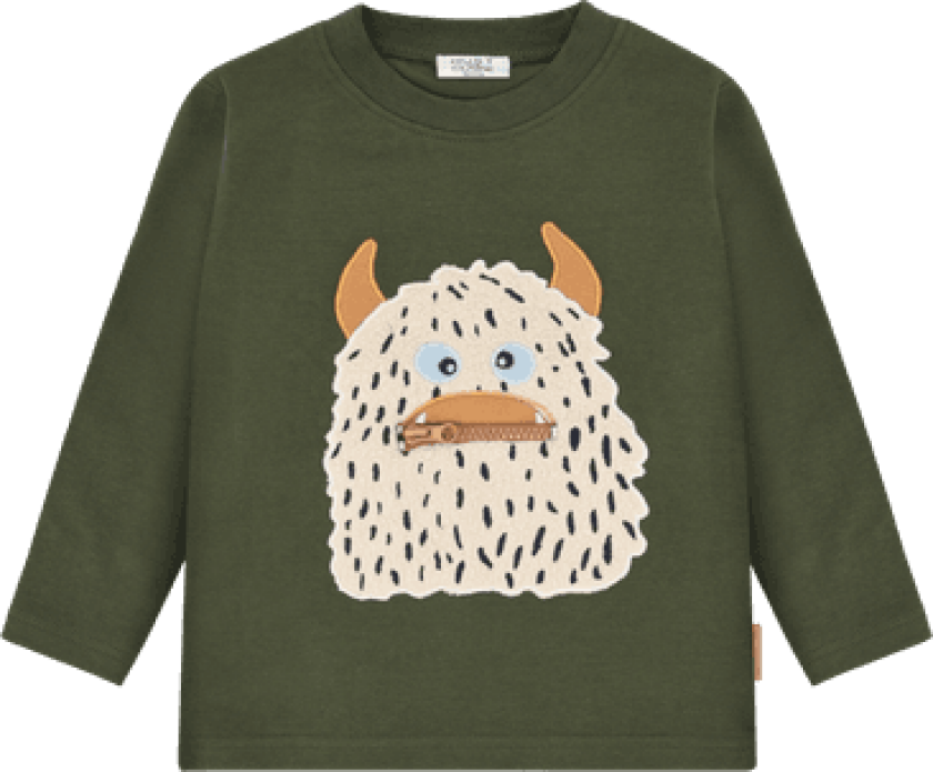 Anton Snowmonster Genser Deep Ivy