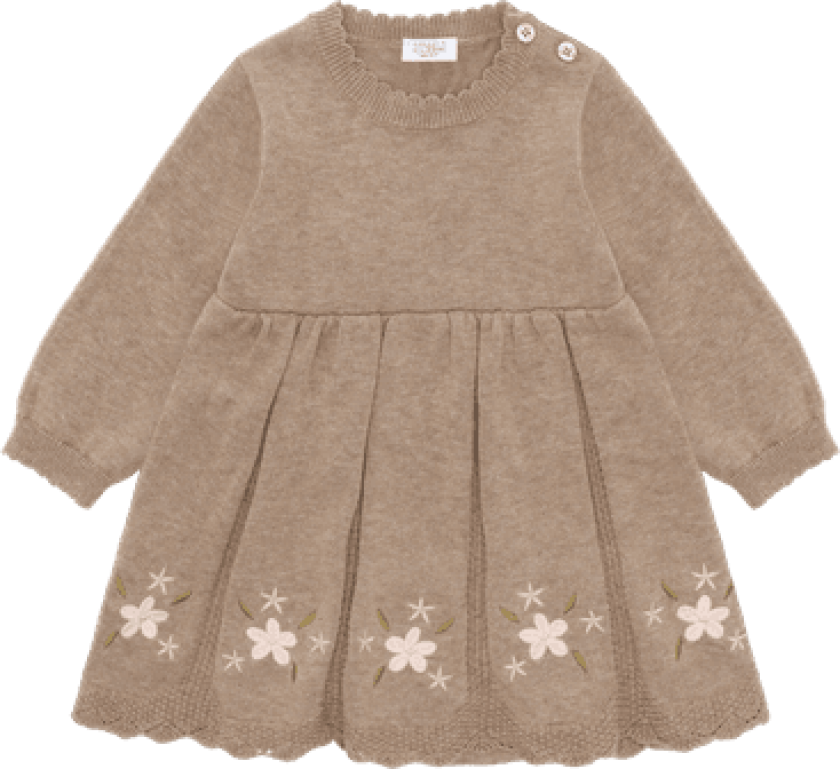 Bilde av Klara flower Kjole Biscuit