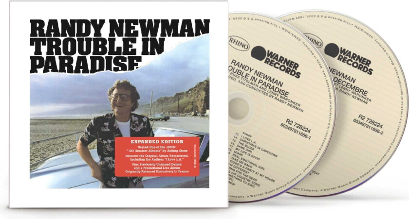 Randy Newman Trouble In Paradise CD