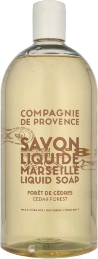 Liquid Marseille Soap Refill 1000 ml Cedar Forest