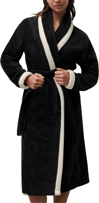 Bilde av Ruby badekåpe, svart, Størrelse: 36, Kvinner