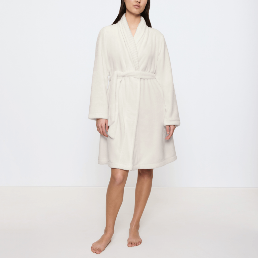 badekåpe, hvit, Størrelse: 40/42, Kvinner