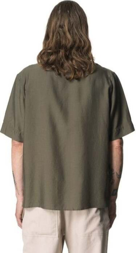M's Tree Shortsleeve Shirt Dawn Green