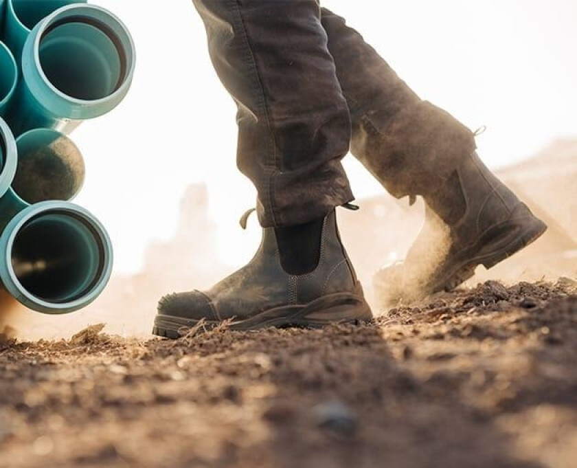 910 Arbetskänga med gummerad ståltå & spiktrampsula