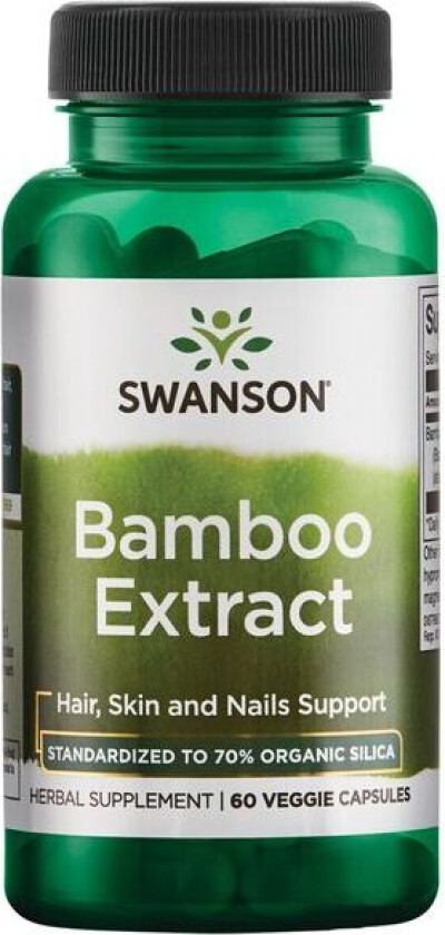 Bamboo Extract - 60 kapsler