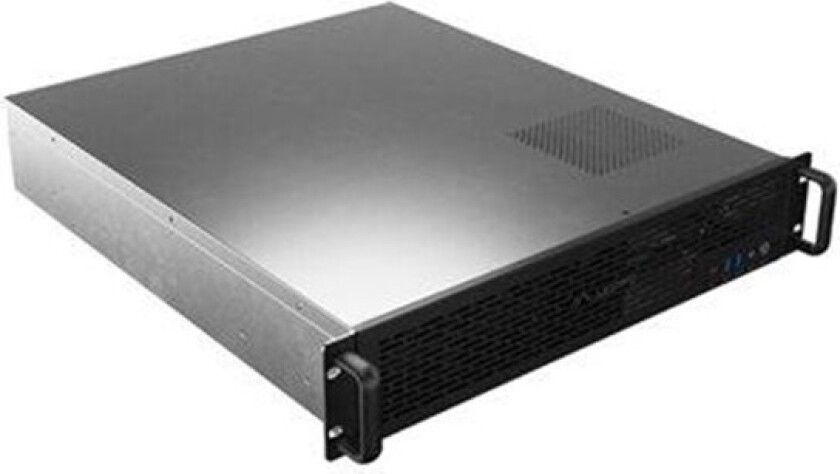 rack-mountable - 2U - ATX - Kabinett - Server (Rack) - Svart