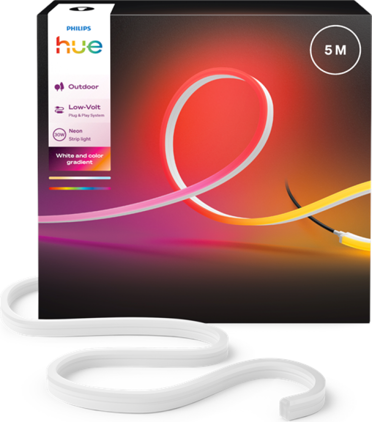Hue Neon utendørs LED-strip 5m