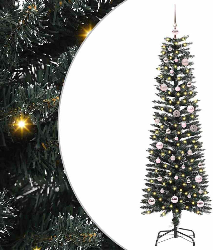 Kunstig juletre grønn 43 x 43 x 150 cm PVC og plast og stål