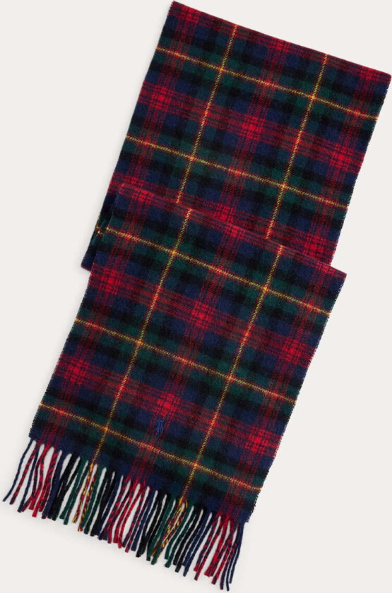 PLAID WOOL SCARF Ruter