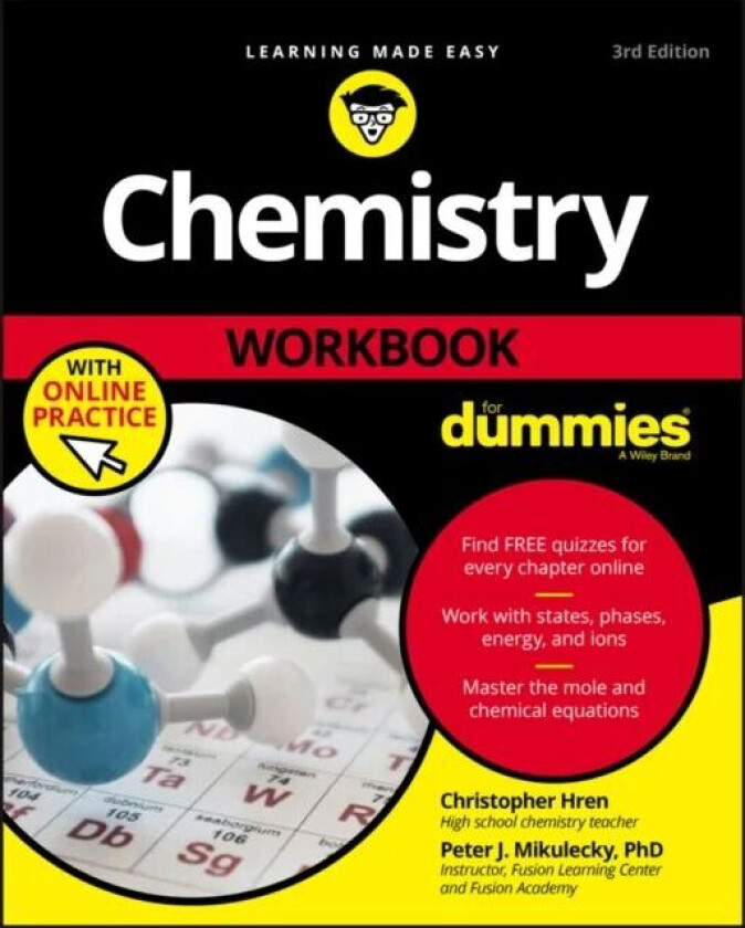 Chemistry Workbook For Dummies with Online Practice av Chris Hren, Peter J. Mikulecky