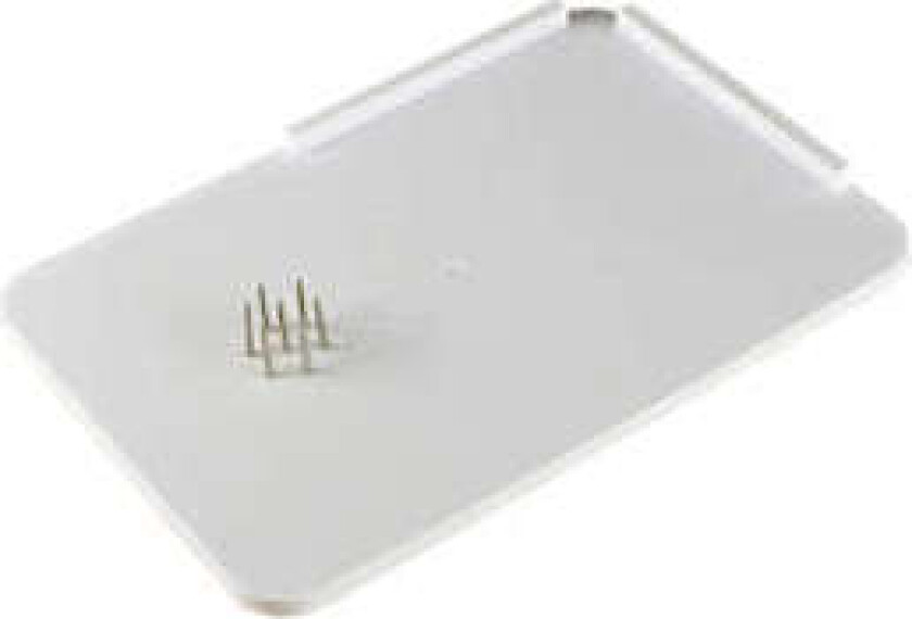 Skjærefjøl med avtakbare pigger