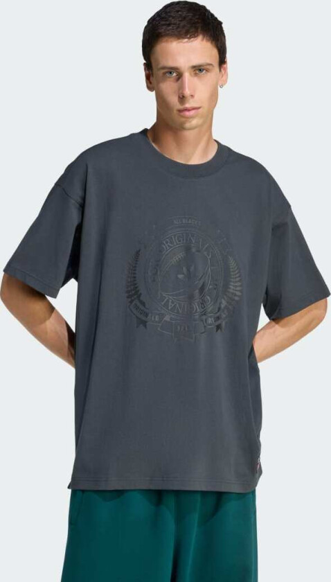 ADIDAS ORIGINALS & ALL BLACKS LOOSE GRAPHIC SS T-SKJORTE