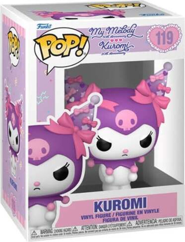 POP Vinyl Sanrio Kuromi Grumpy - Figur