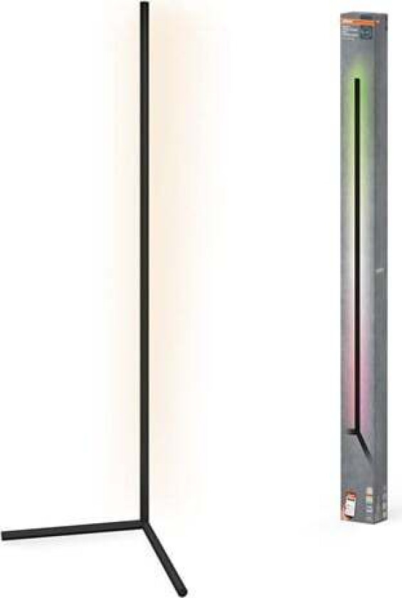 SMART+ Floor Corner 200lm 14W/RGB+830-865 1400mm black WiFi