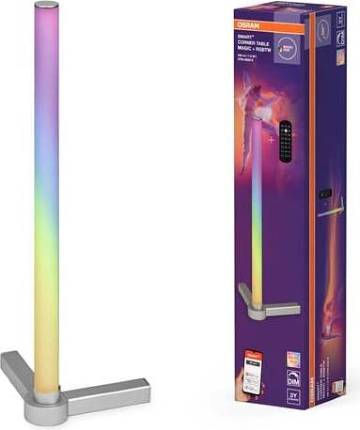 SMART+ Corner Table 7.5W/RGB+2700-6500K 425mm silver WiFi