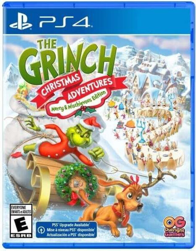 The Grinch Christmas Adventures (Merry & Mischievous Edition) - Sony PlayStation 4 - Platformer