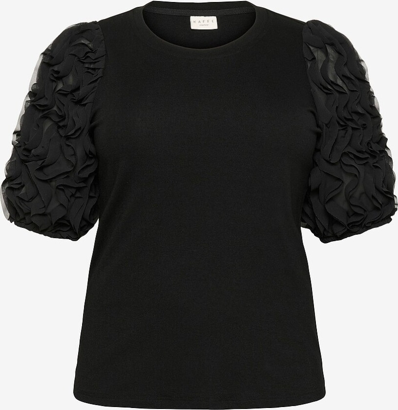 Topp kcLucinda Frill - Svart