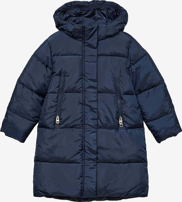 Jakke vmNova Coat Hood GA Girl - Blå