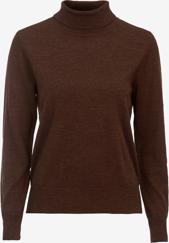Merino Turtleneck Siri - Brun