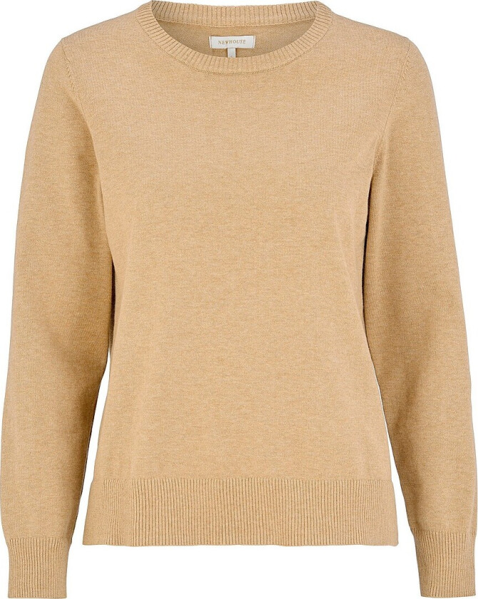 Genser i bomull Holly - Beige