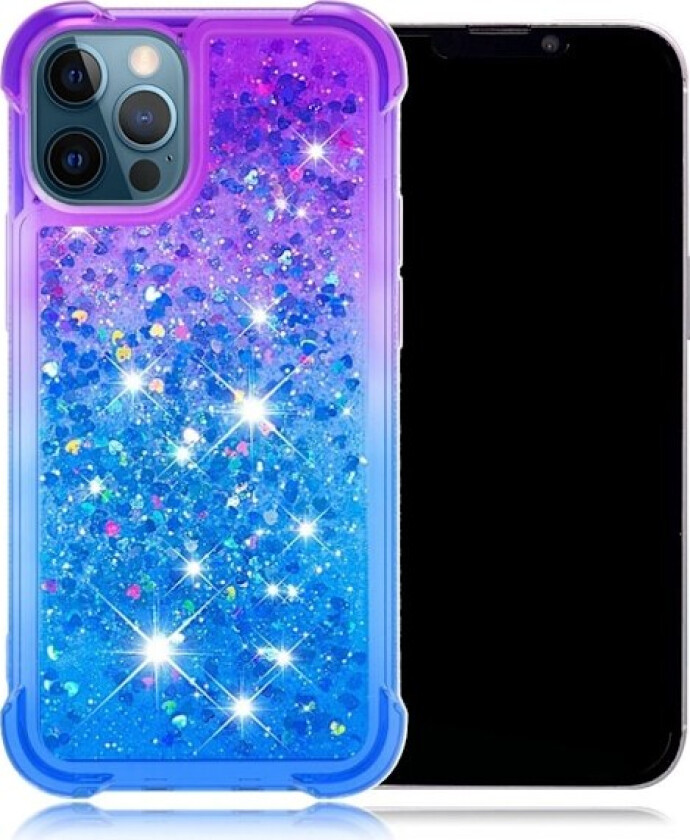 Princess iPhone 13 Pro deksel - Lilla / Blå