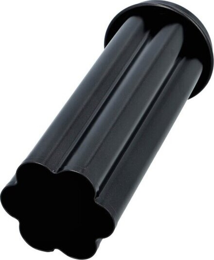 Bread Buddies brødform blomst 22 cm svart