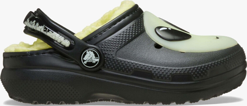 Classic Alien Kids Fôrede Tøfler, Black, 24-25 - Innesko & Tøfler - Polyester,Plast