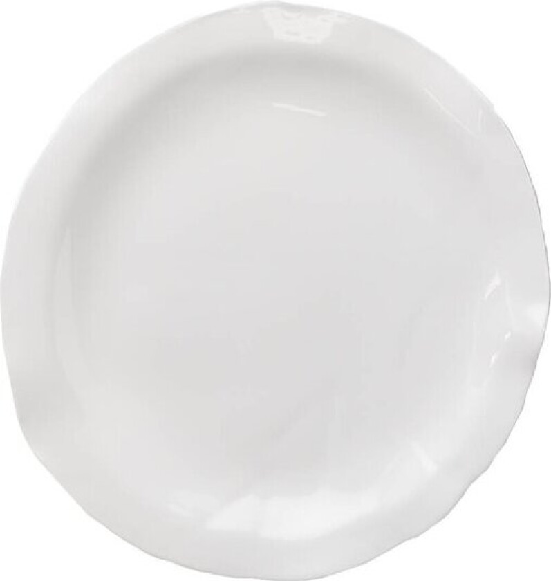 Perfect Imperfection tallerken 28,5 cm hvit sol