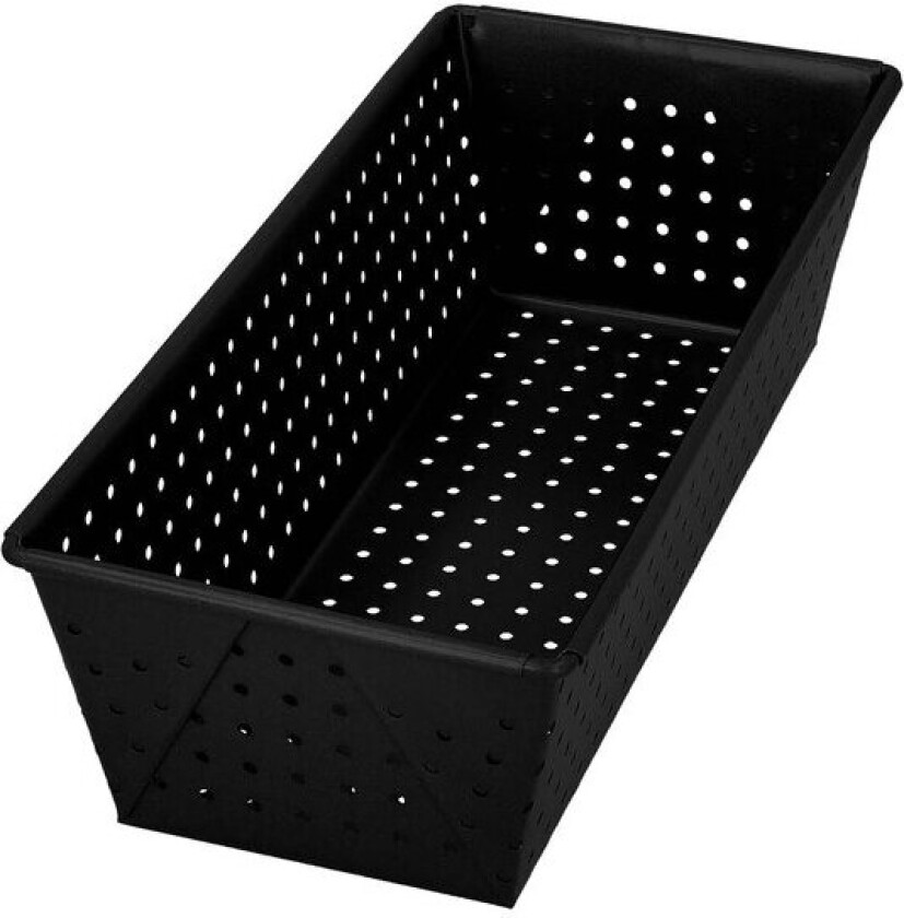 Bread Buddies brødform 25 cm perforert svart
