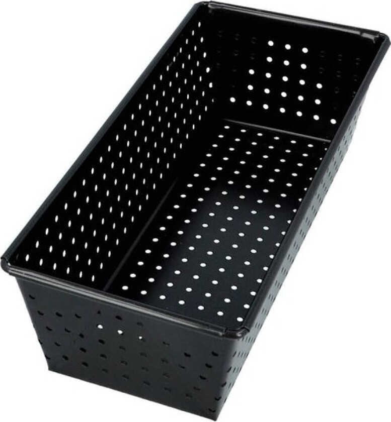 Bread Buddies brødform 20 cm perforert svart