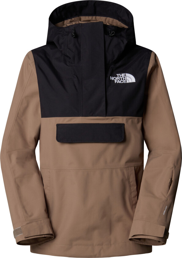 Women's Driftview Anorak Mocha Brown/TNF Black