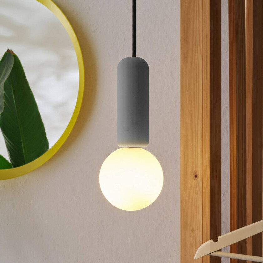 OSRAM hengelampe Decor Concrete Mic, grå, betong, G9