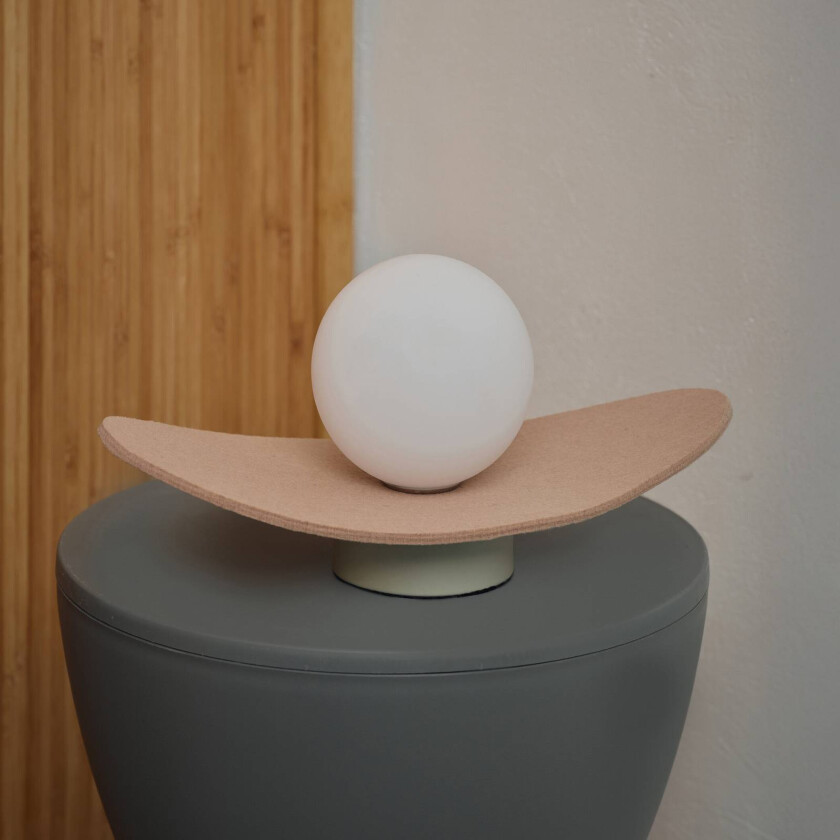 OSRAM bordlampe Decor Pearl, beige, filt, G9