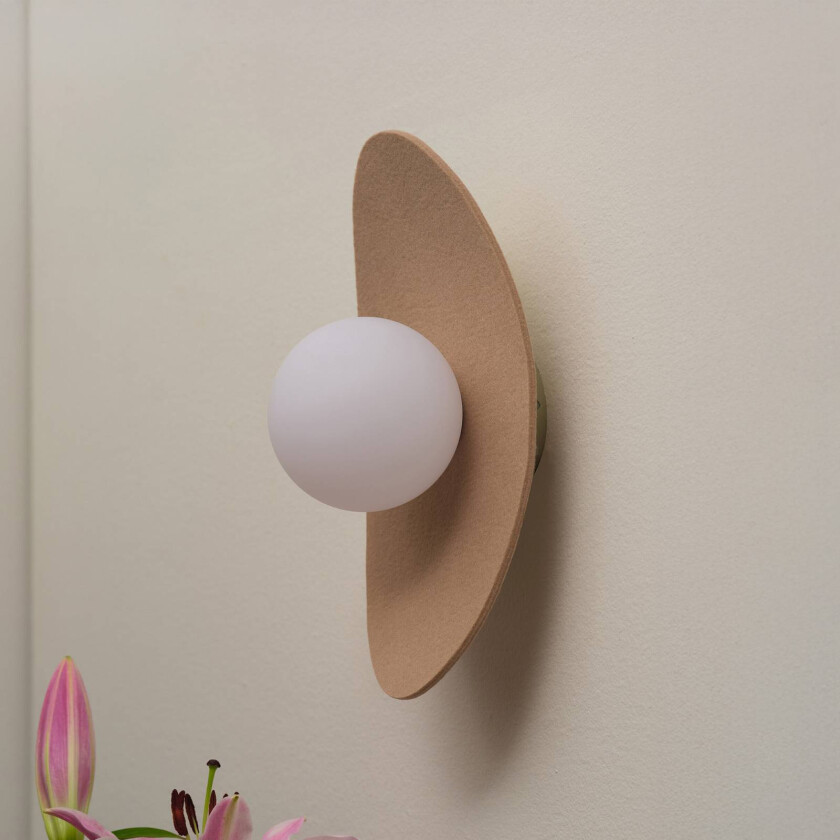 OSRAM vegglampe Decor Pearl, beige, filt, G9